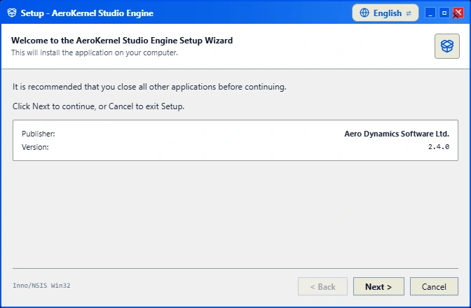Installer design: Windows Classic