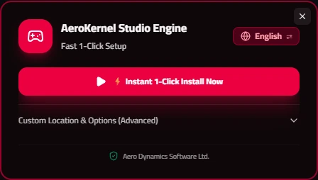 Installer design: Gaming Launchpad