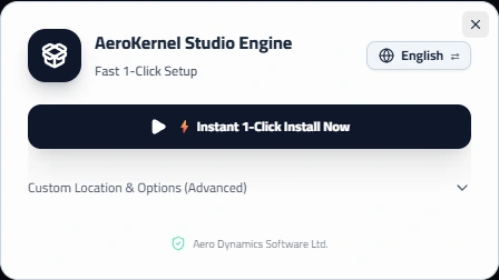 Installer design: Minimal Express